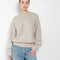 The Crewneck Sweater by 6397 is a relaxed sweater in&nbsp;an almost silk-like soft speckled wool