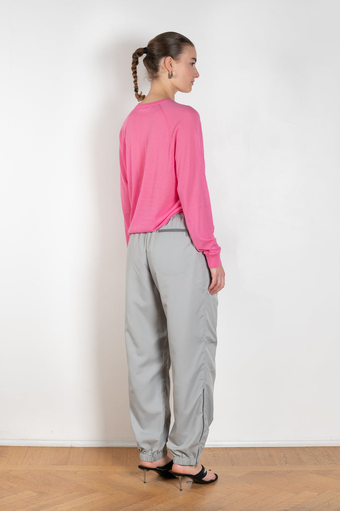 The Warm Up Pants by 6397 is a high waisted jogging trouser with zips