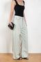 The 1981F Jeans by Acne Studios are cut to a loose fit with a low waist, wide leg and long length