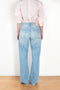 The 2021 Loose Fit Jeans by Acne Studios are cut to a loose fit with mid-waist, wide leg and long length