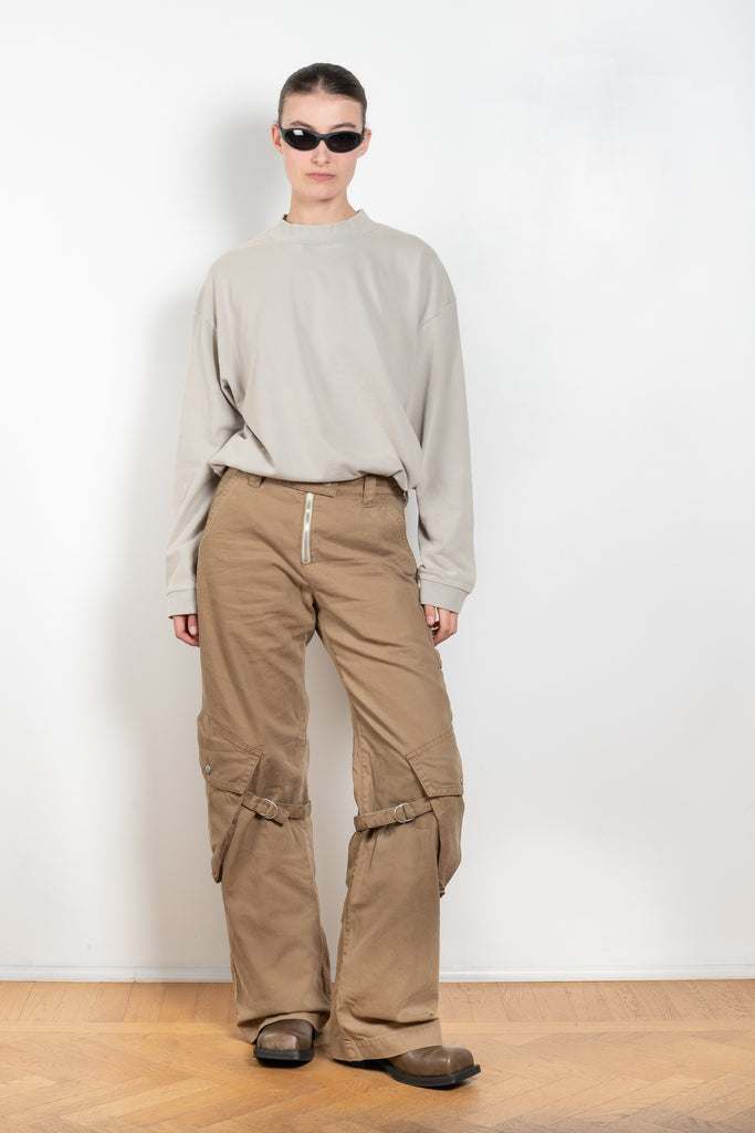 The Cargo Trouser 1146 by Acne Studios has&nbsp;a relaxed fit with a mid waist, straight leg and long length