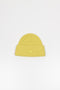 The Small Face Logo Beanie by Acne Studios features a small embroidered face logo patch and ribbed detailing, crafted from chunky wool.