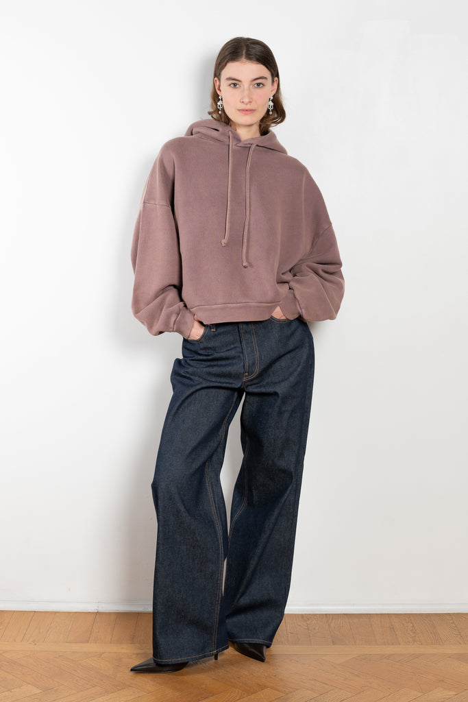 The Hooded Sweater by Acne Studios has a relaxed unisex fit. Crafted from cotton with a garment-dyed finish