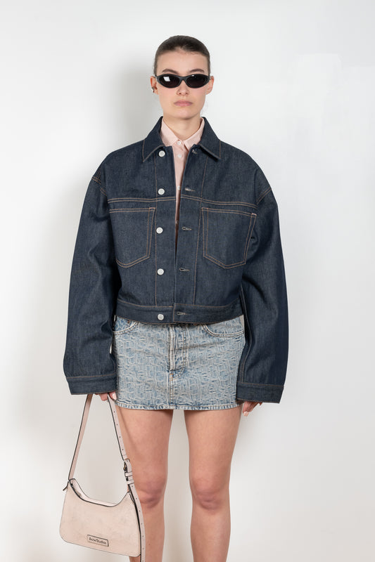 The Cropped Oversized Jacket 068 by Acne Studios