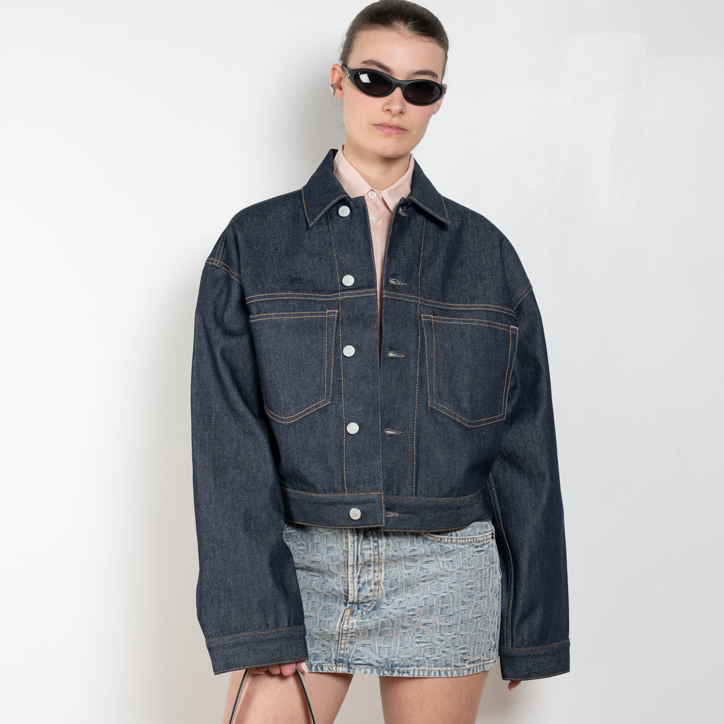 The Cropped Oversized Jacket 068 by Acne Studios