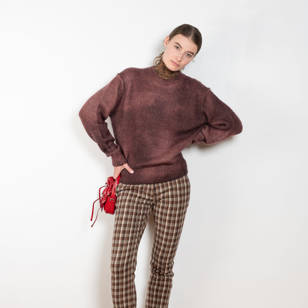 The Sprayed Jumper by Acne Studios is made from a wool and mohair soft yarn blend with a unique sprayed finish