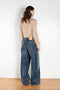 The Super Baggy Jeans 2023 by Acne Studios has a super baggy fit with a mid waist, super wide leg and long length