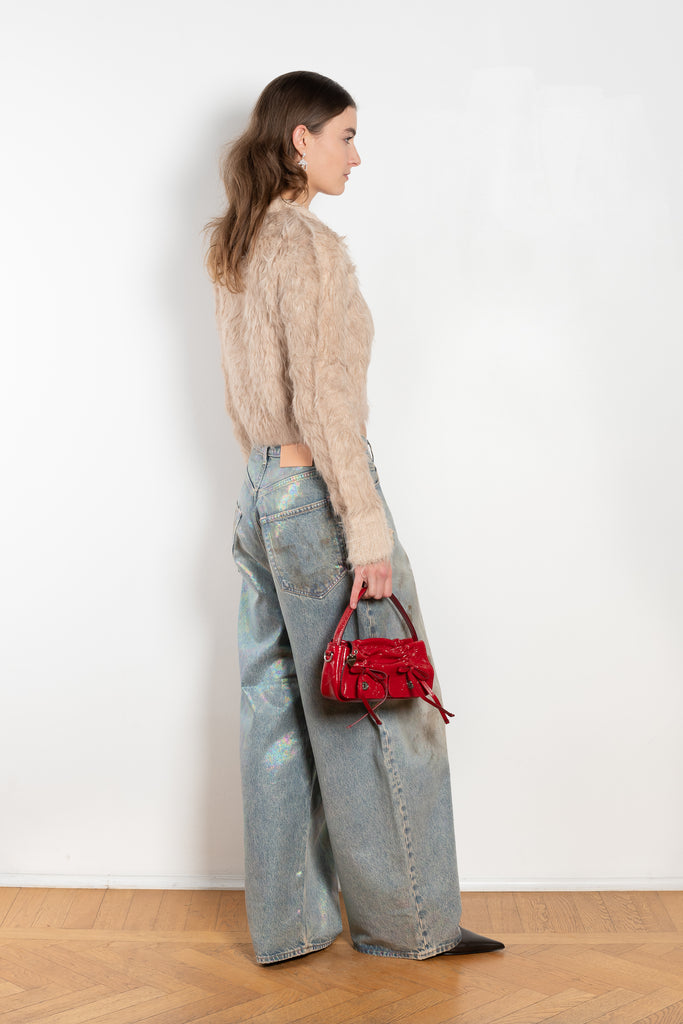 The Super Baggy Jeans 2023 by Acne Studios are cut to a super baggy fit with a mid waist, super wide leg and long length