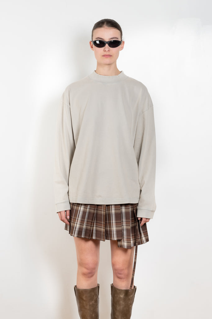 The Crew Neck Tee 0020 by Acne Studios cut to a relaxed unisex fit with extra long sleeves