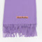 Fringe Wool Scarf Narrow