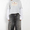 The Super Baggy Jeans 2023 jeans by Acne Studios are cut to a super baggy fit with a mid waist, super wide leg and long length