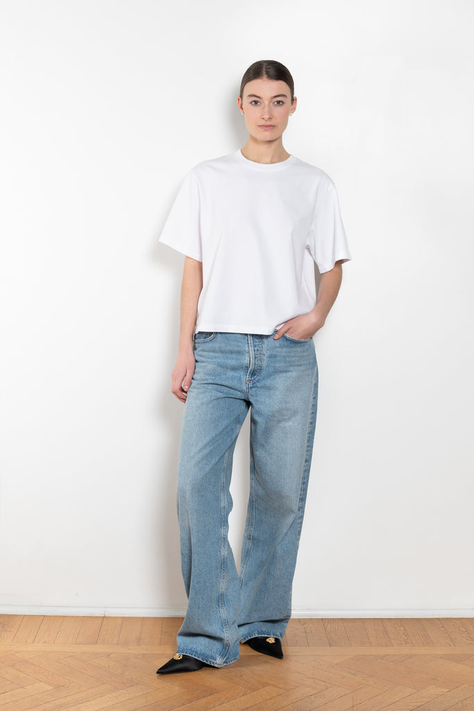 The Low Slung Jeans by AGOLDE is a ultra relaxed jeans with a upsized fit sitting low on the hips