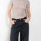 The Low Curve Jeans by Agolde has a sleek, low curved out seam gently tapers down to the ankle