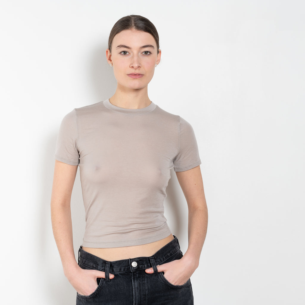 The Ronya Tee by Agolde is cut in a breathable, ultra-soft cotton, perfect for wearing alone or layered