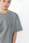 The Sulma Tee by Agolde is a structured cotton tee with dropped shoulders