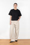 The Sulma Tee by Agolde is a structured cotton tee with dropped shoulders