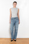 The Henson Jeans by Agolde has a relaxed fit with baggy proportions, a mid-rise waist and a subtle, soft taper leg