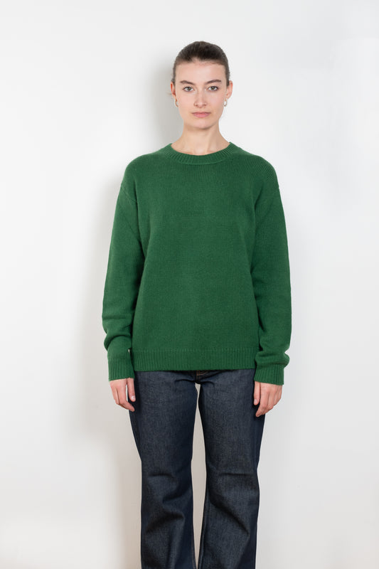 The Bettina Sweater by Alexandra Golovanoff is a thick luxurious cashmere sweater with a loose cut