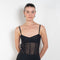 The Ada Bodysuit by Anna October features a corset bodice