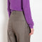 The Light Wool Slacks by Auralee is a relaxed trouser with pleats in a wool Gabardine fabric