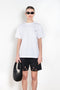 The Logo Boxy T-Shirt by Coperni is a&nbsp;signature relaxed Tee with a small slanted Coperni Logo on the front