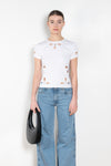 Petal Embroidered Tshirt