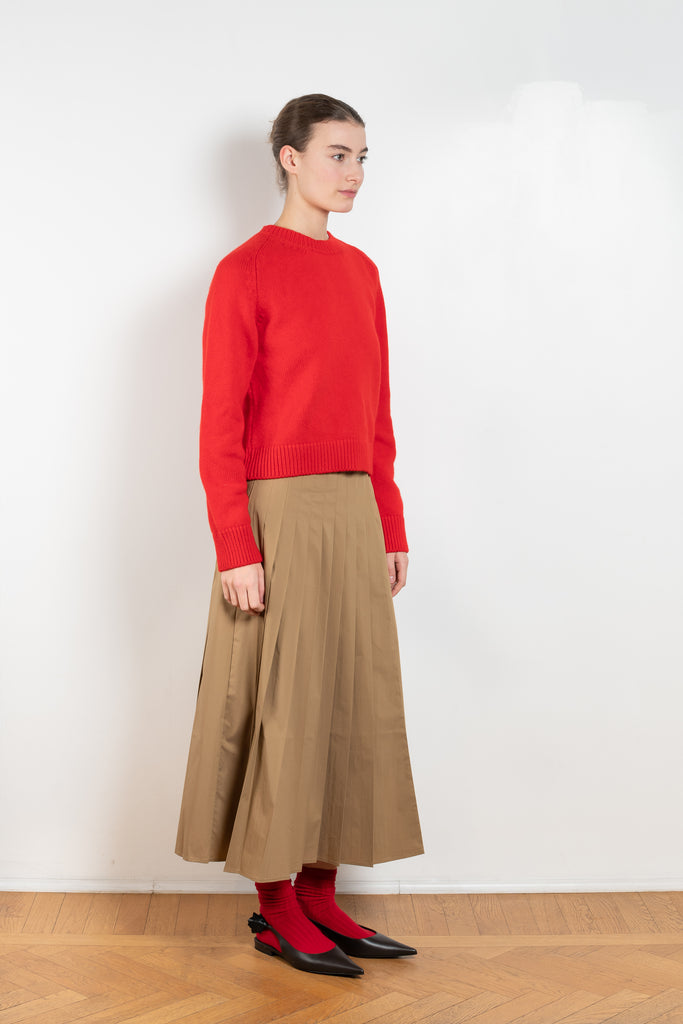 The Rosh Crewneck by &amp; DAUGHTER has neat proportions. Neither shrunken nor oversized,