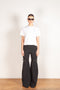 hybrid flare trousers black coperni