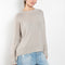 The Mila Sweater by Lisa Yang is a 7 gauge cashmere plain knit with dropped shoulders, side vents and longer back