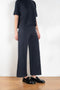 The Alvi Trouser by Lisa Yang is a fine knit cashmere trouser with a cropped relaxed leg