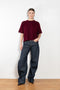 The Cila Tee by LISA YANG is a fine knit cashmere t-shirt with a classic round neck and rolled trim edges