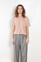 The Ezra Tee by Loulou Studio is a loose fit top, with a relaxed fit in a soft wool and viscose blend