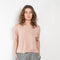 The Ezra Tee by Loulou Studio is a loose fit top, with a relaxed fit in a soft wool and viscose blend