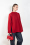 The Safi Sweater by Loulou Studio is an oversized sweater with an ample fit