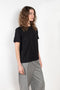 The Telanto Tee by Loulou Studio is a loose round neck t-shirt in a beautiful superior pima cotton