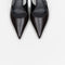 The Slingback Kitten Heels by Magda Butrym are classic pointed toe slingbacks with a small rosette embellishment at the heel. Kitten heels. Made in Italy