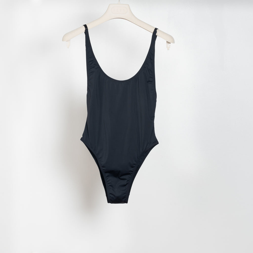 The Scoop Neck Swimsuit 01 by MAGDA BUTRYM is a slim fit one-piece swimsuit