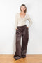 The Wide Leg Corduroy Pants by Magda Butrym is a tailored trouser in corduroy with wide legs and front pleats