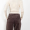 The Wide Leg Corduroy Pants by Magda Butrym is a tailored trouser in corduroy with wide legs and front pleats