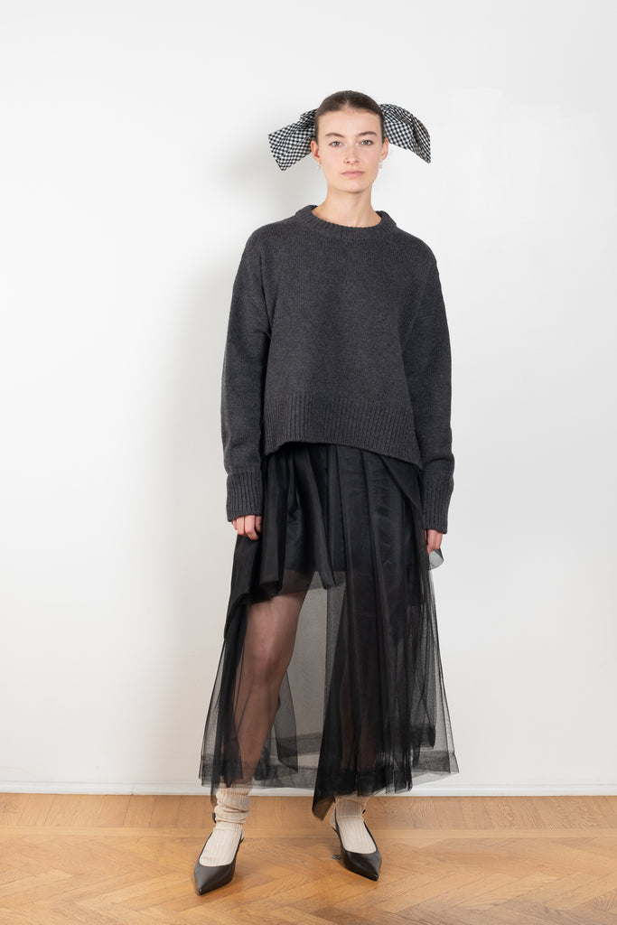 The Avalanche Jumper by Nackiye is a loose fitting jumper with capped sleeves