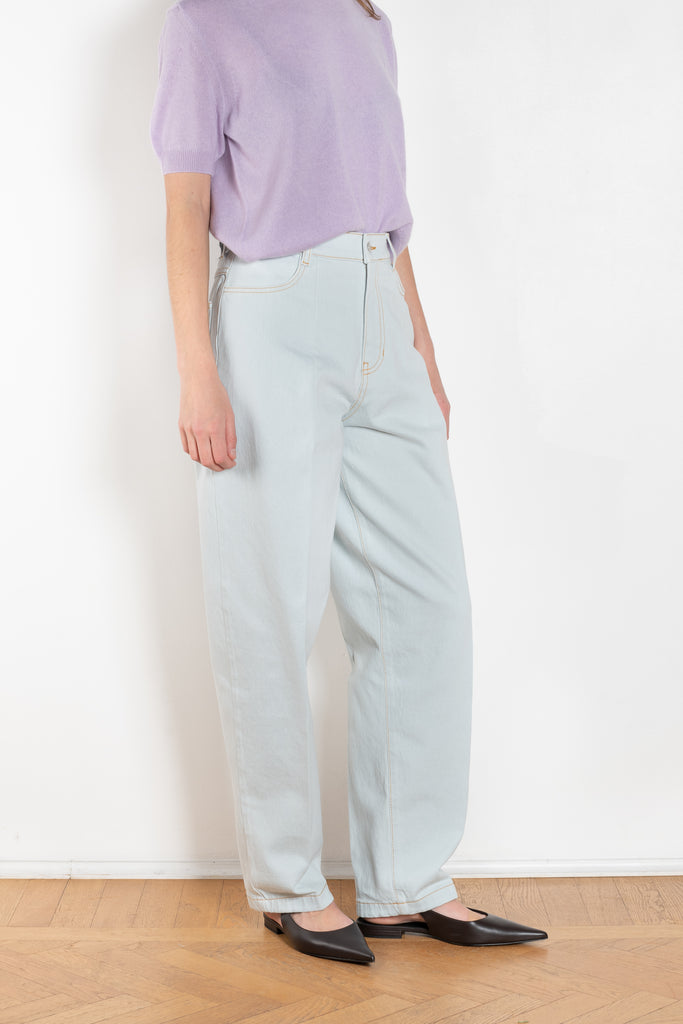 The Borrowed Jeans by Nackiye is a peg style boy jeans which sit mid-waist