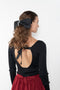 The Miss Bow Tie by Nackiye is a&nbsp;hair barrette Bow Tie for half-up styles or to underline a chignon