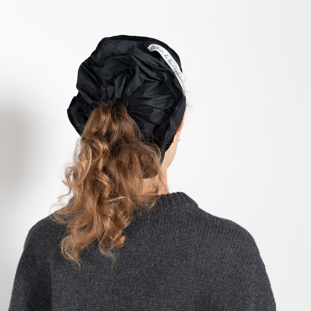 The Scrunchy by Nackiye is a&nbsp;hair scrunchie for half-up styles or to highlight a chignon