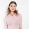 The Sugarman Polo by Nackiye is a fine knit polo with mother of pearl buttons