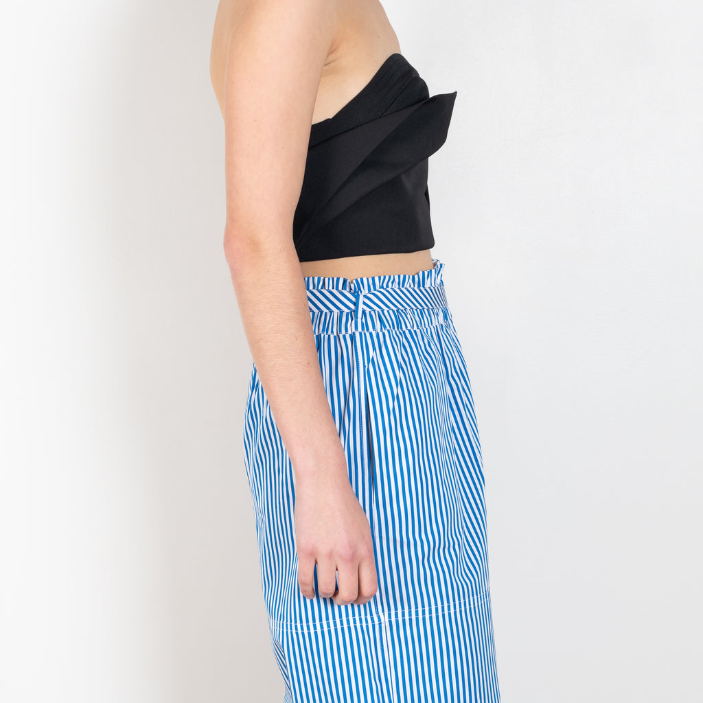 The Sultan Pant by Nackiye is a harem style loose fitting pants with an elastic waist and buckled belt