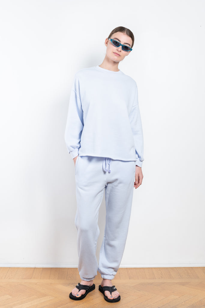 The Devi Sweatpants by XIRENA are high waisted joggers with a drawstring closure in the softest terry fabric