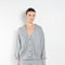 The Benny Cardigan by Xirena is a soft fleece cardigan with baseball inspired details