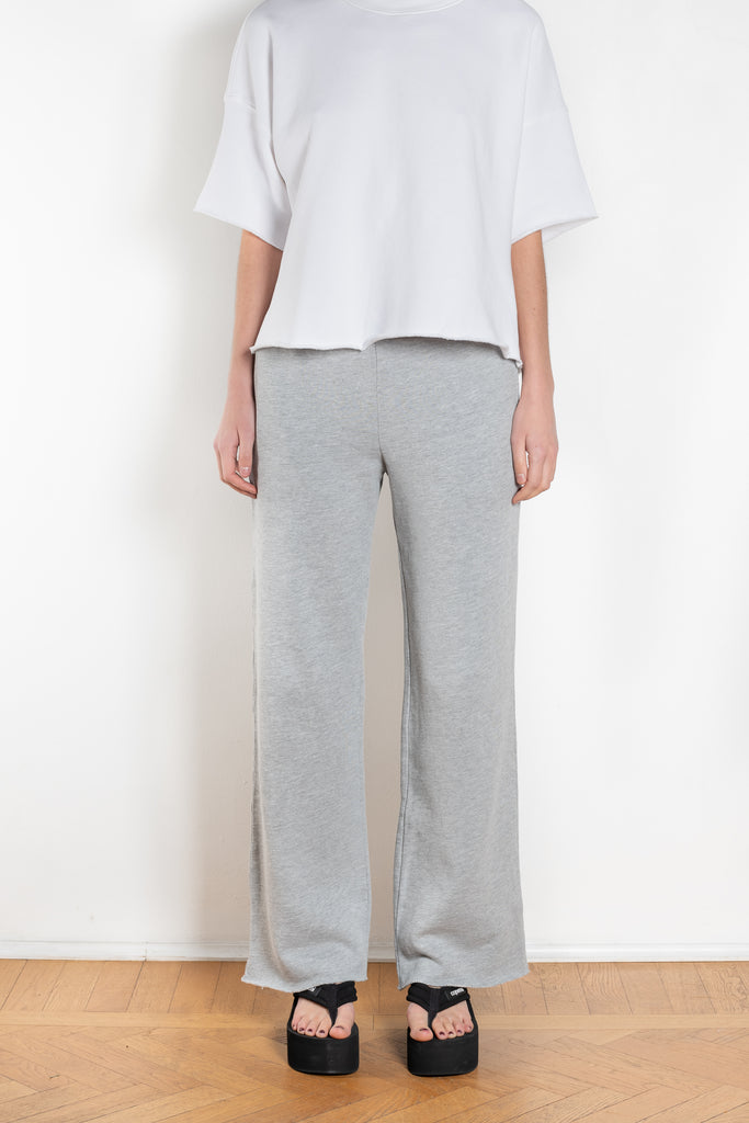 The Emmette Sweatpants by Xirena is a soft fleece jogger with a relaxed fit, subtle wide legs and pockets