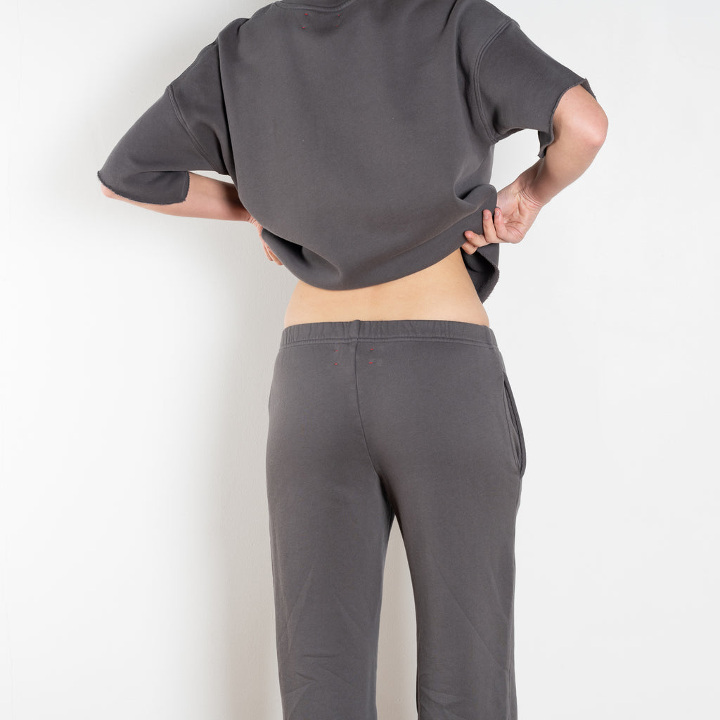 The Emmette Sweatpants by Xirena is a soft fleece jogger with a relaxed fit, subtle wide legs and pockets